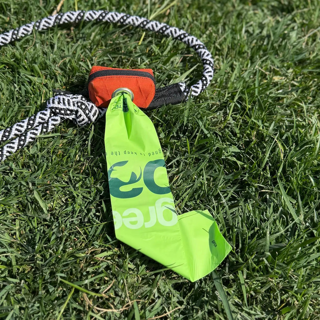 100% Compostable Dog Poop Bags - Lime (3 Rolls)